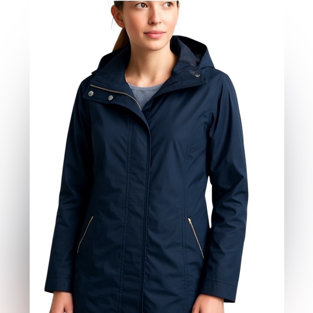 Calvin Klein Performance Jacket, Navy ,Hooded Jacket, Sz XS